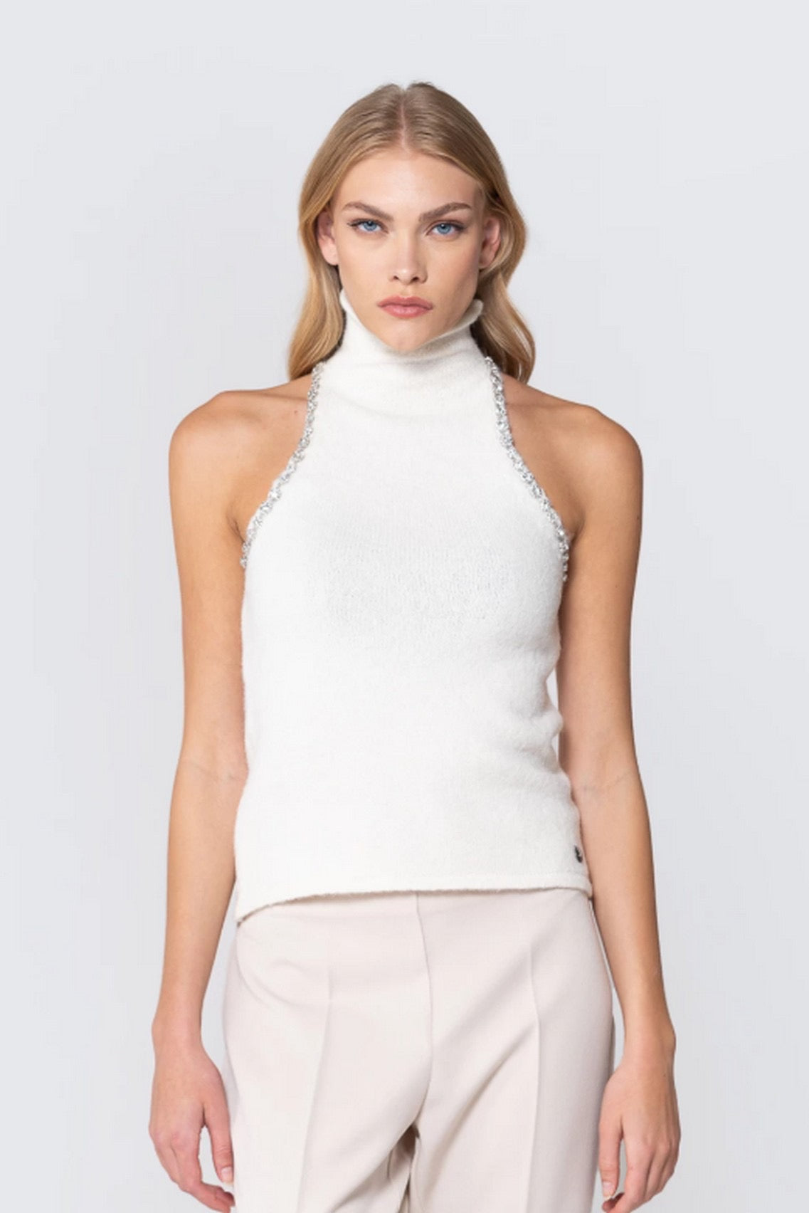 POLO KNITTED SHIRT - WHITE