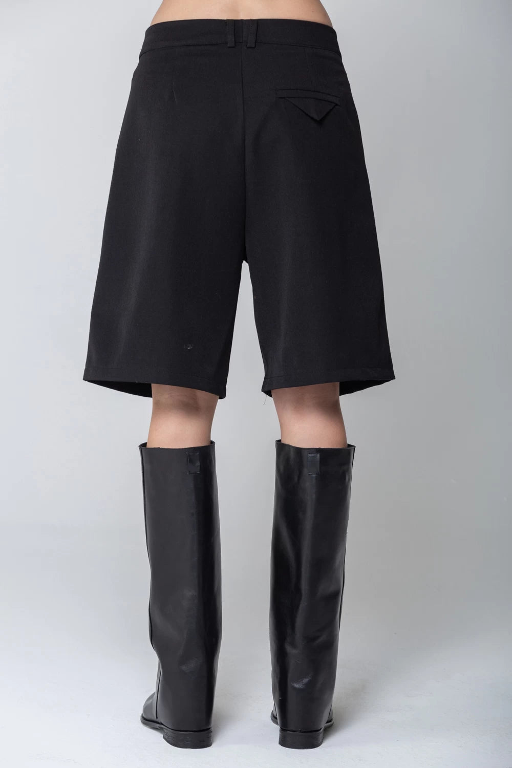 TWO WAY GILET SET - BLACK