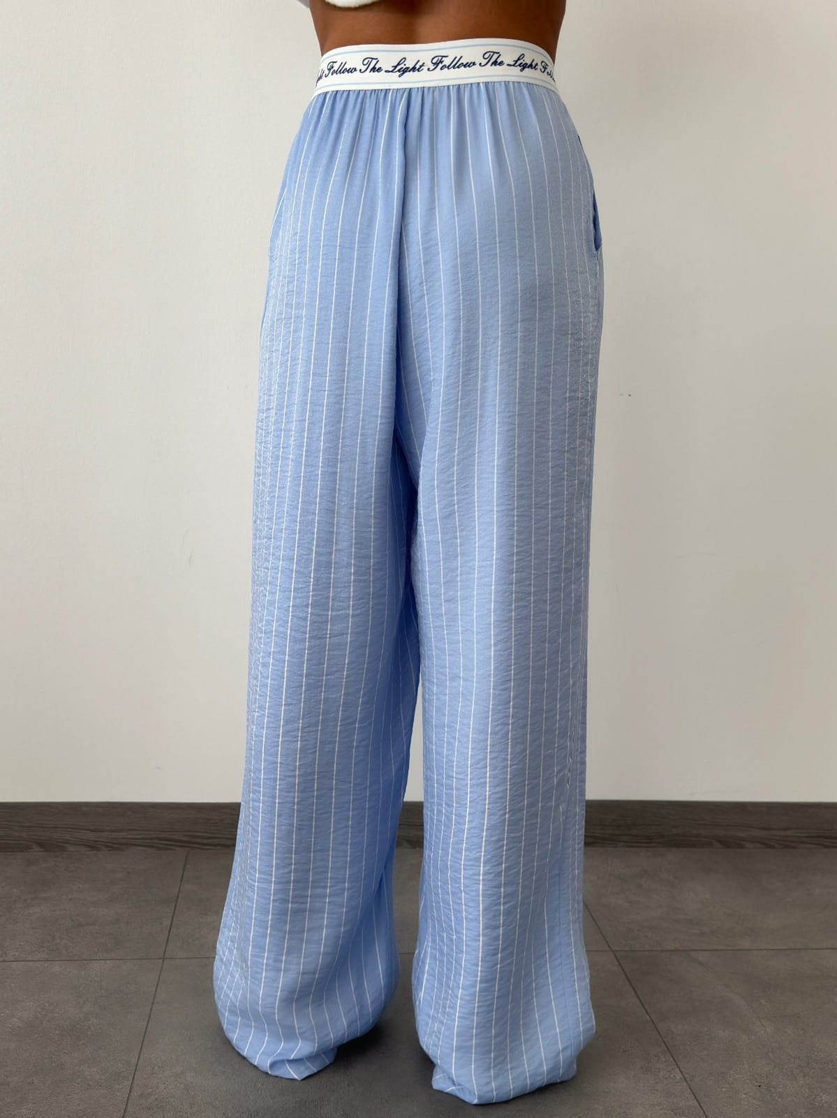 QUZU Striped Trouser