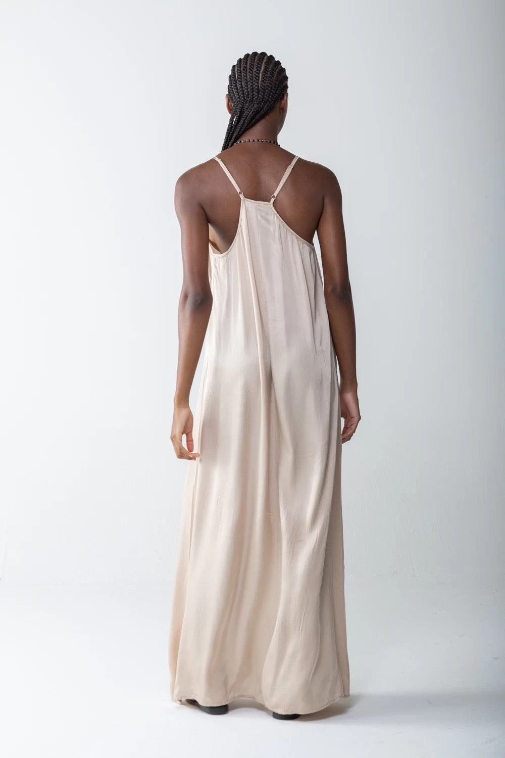 TWO WAY Maxi Dress Beige